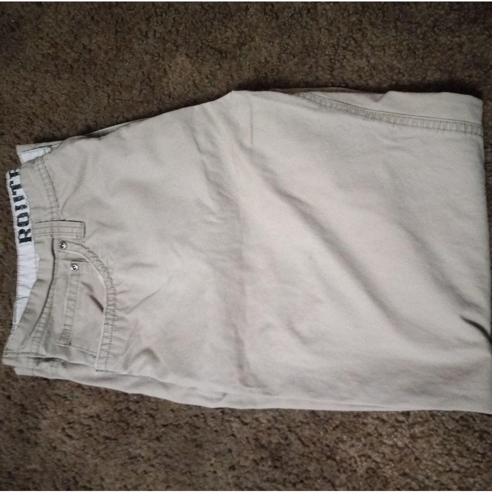 Vintage route 66 Khaki pants